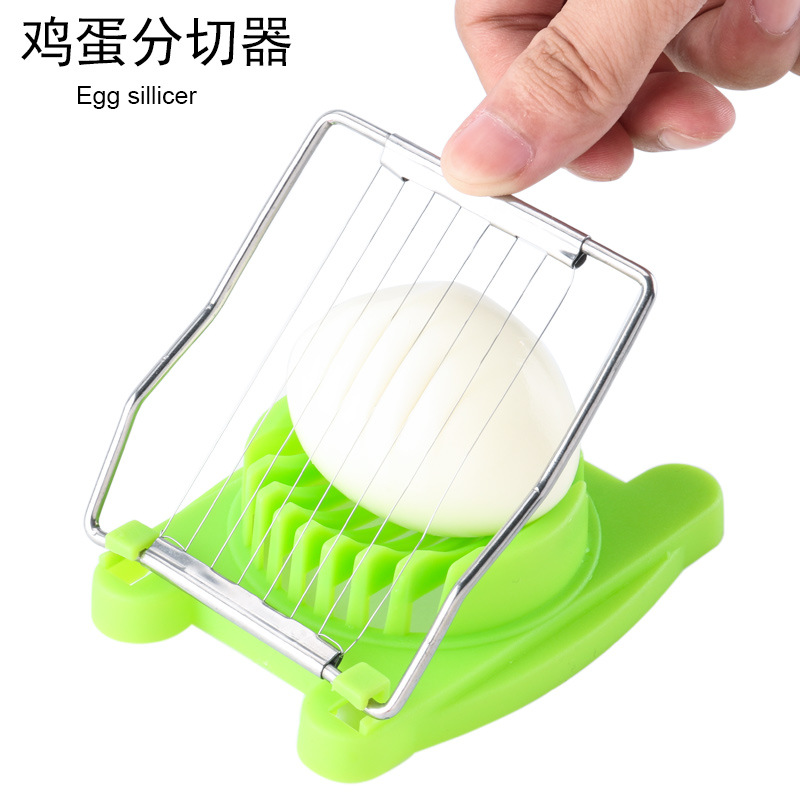 厂家直销鸡蛋切片器 皮蛋分切器 花式分瓣器 厨房用品 切蛋工具|ru