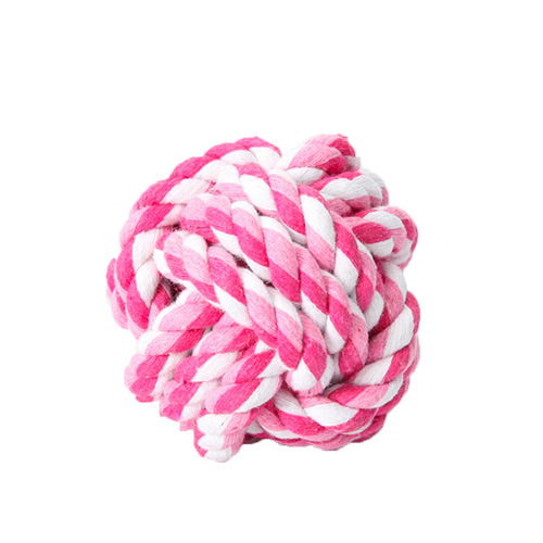 Dog pet toy ball Hand-woven cotton rope ball pet supplies Bite-resistant tooth cleaning cat and dog toys