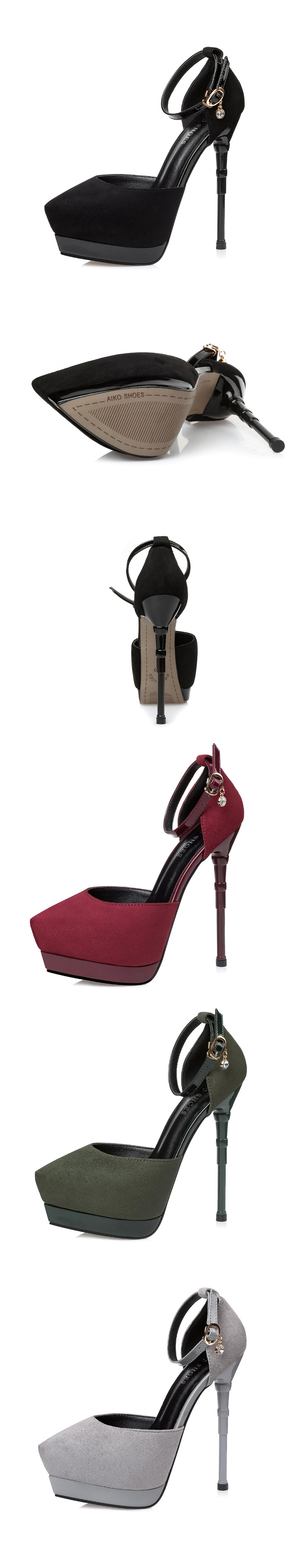 Chaussures été pour femme NO.55 SHOES en Caoutchouc - Ref 3346448 Image 19