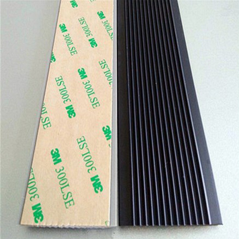 金镁固铝合金楼梯防滑条幼儿园台阶踏步防滑垫橡胶护角压条防撞条