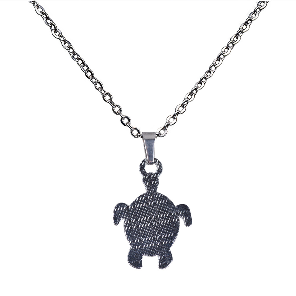Plating Design Wholesale Jewelry Simple Style Animal 201 Stainless Steel Zinc Alloy White-Plated K Plating Necklace