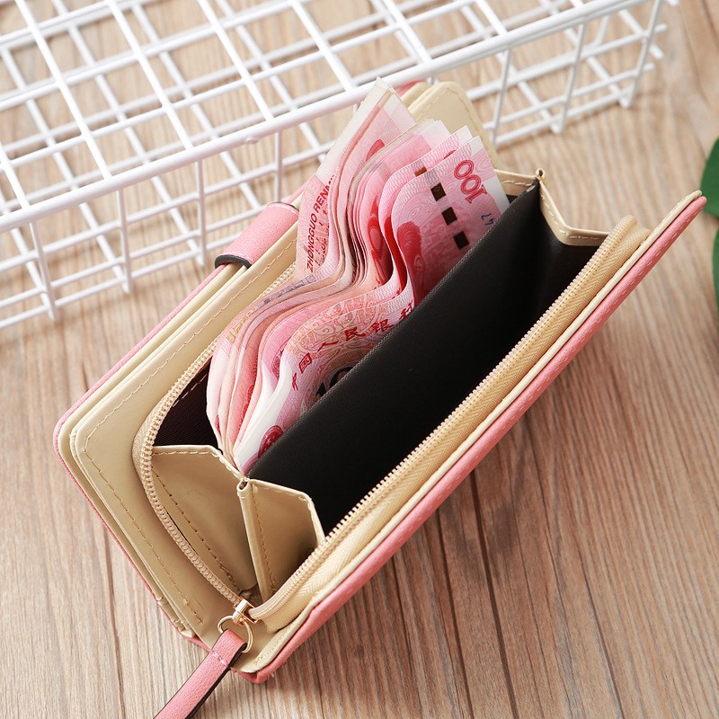 Korean Hollow Leaf Printing Wallet display picture 9