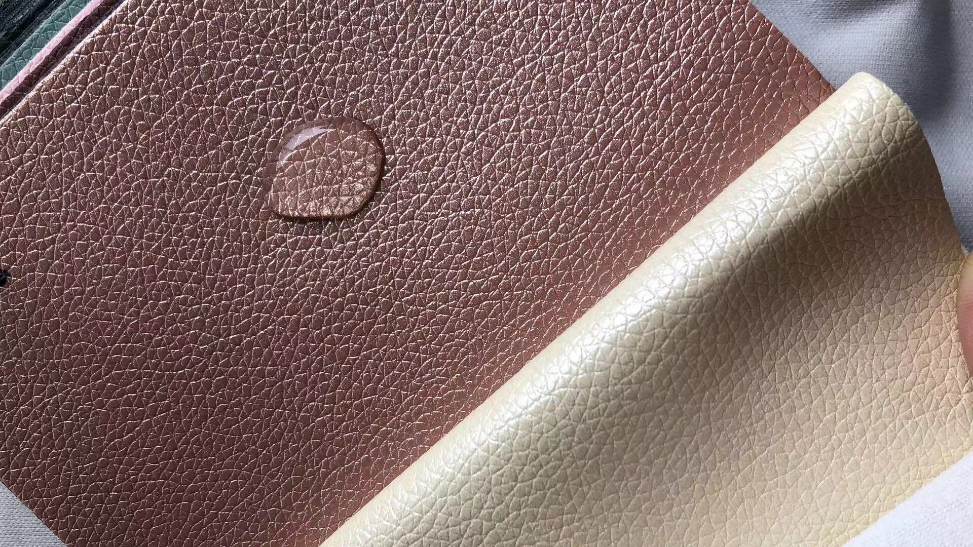 现货小荔枝纹DE90纹pvc人造革防雨水软包背景装饰沙发座椅箱包