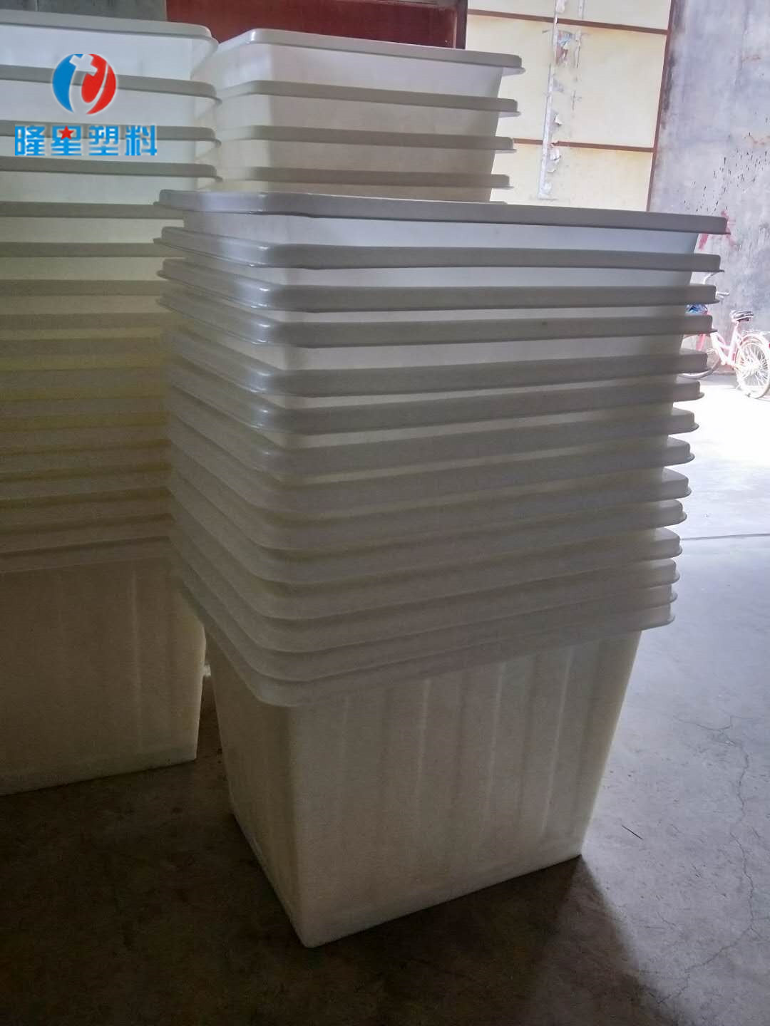 特价大号长方形塑料养殖箱2000L水箱牛筋水箱服装工厂储物箱