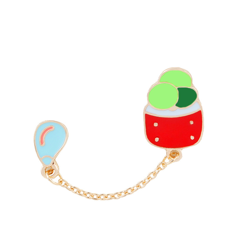 Fashion New Cartoon Cactus Plant Brooch Set display picture 23