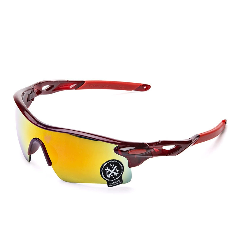 Cycling sunglasses, windproof sport glasses with anti-impact lenses, lightweight 15×6×5 cm