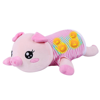 创意女生日礼物全身腰部颈椎按摩器玩偶毛绒玩具小猪娃娃公仔抱枕|ms