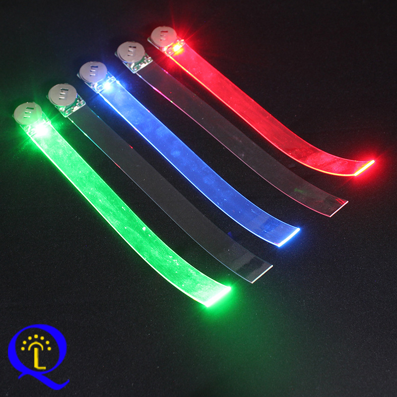 厂家直销 TPU导光条 拍拍带LED灯带 薄1.1mm厚20mm宽扁光纤导光带-阿里巴巴
