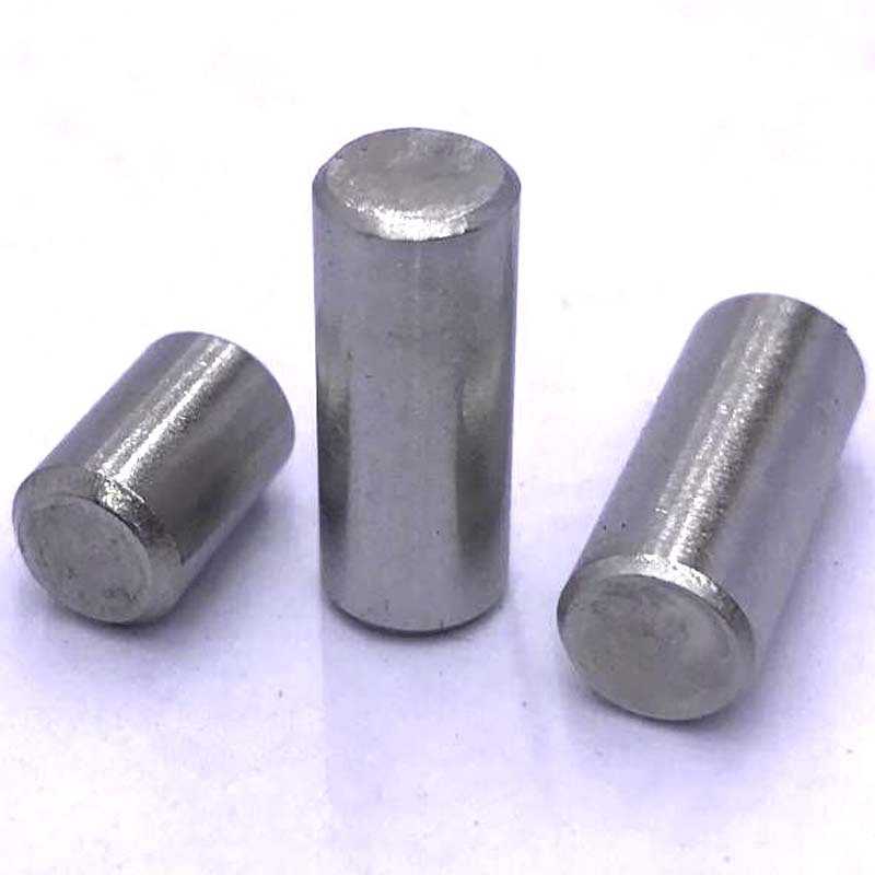 304不锈钢圆柱销GB119实心定位固定销销钉销子M1.5M2M2.5M3M4