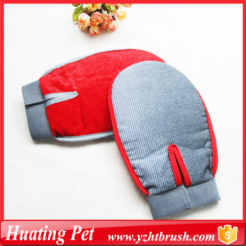 Manufacturer wholesale pet massage gloves, rubber cleaning massage brush, pet gloves wholesale, available for both left and right hands