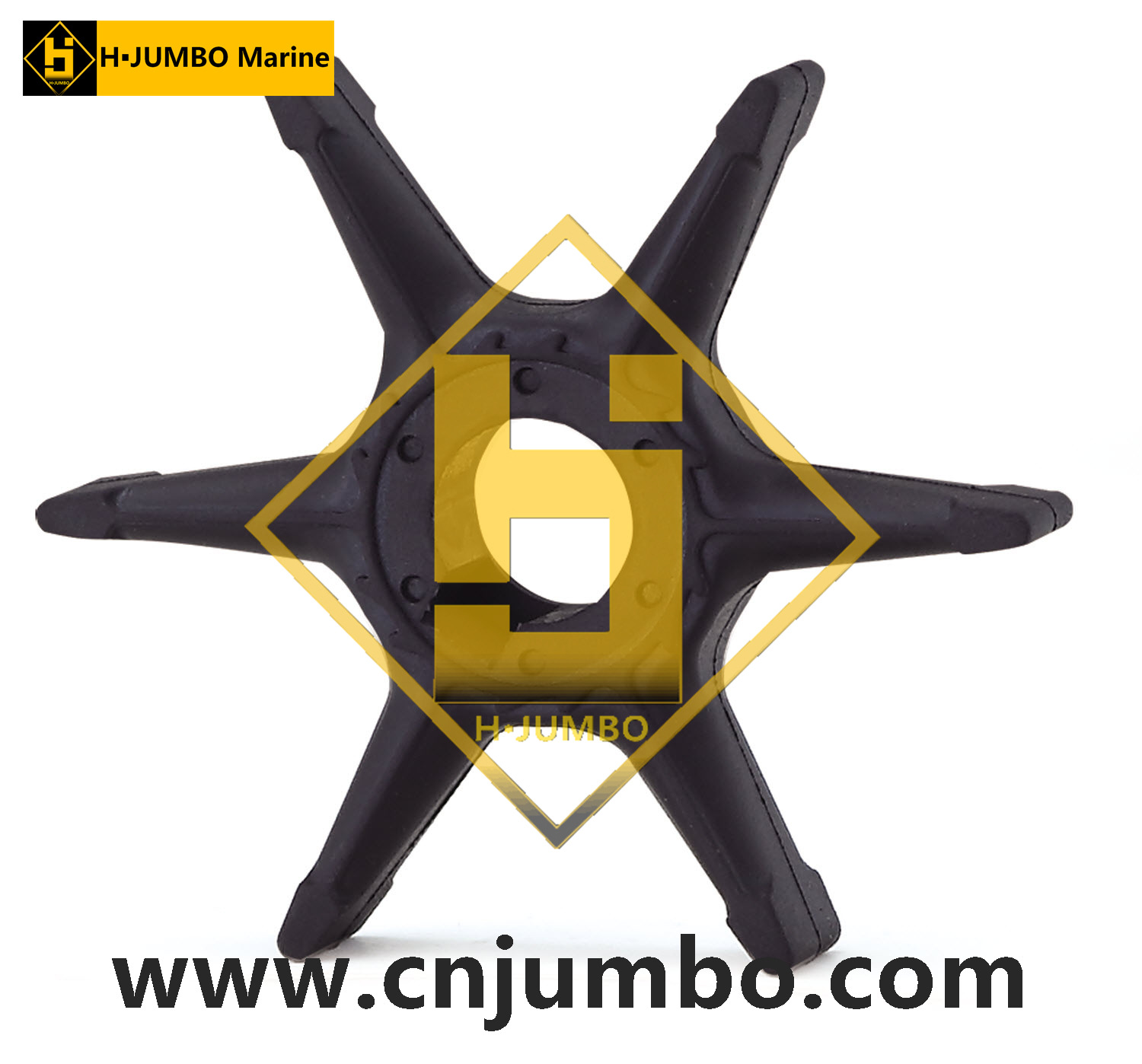 YAMAHA水泵橡胶叶轮HJB-J-440replace6L6G0-44352-00/20/25hp