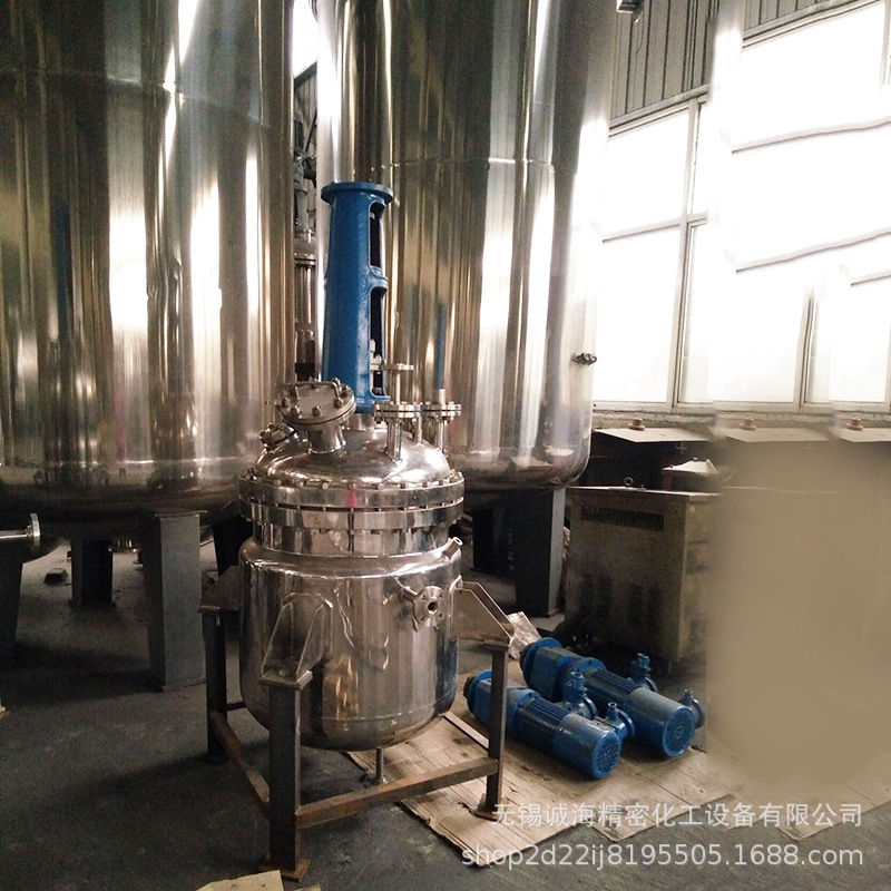 不锈钢机械设备各种型号齐全不锈钢反应釜结晶釜反应釜加热搅拌釜-阿里巴巴