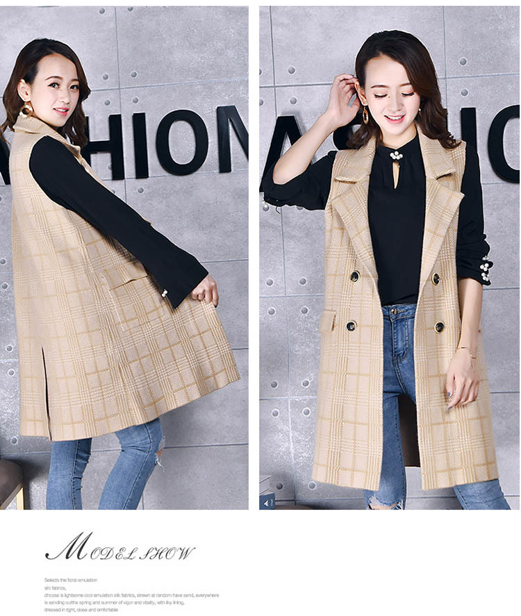 Gilet femme en Mélange de coton - Ref 3317901 Image 19