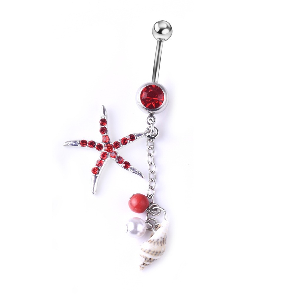 Nuovi gioielli Pierci intarsiati con diamanti, orecchini a bottone per ombelico, orecchini a bottone per sopracciglio e labbra, all'ingrosso_voghion.com