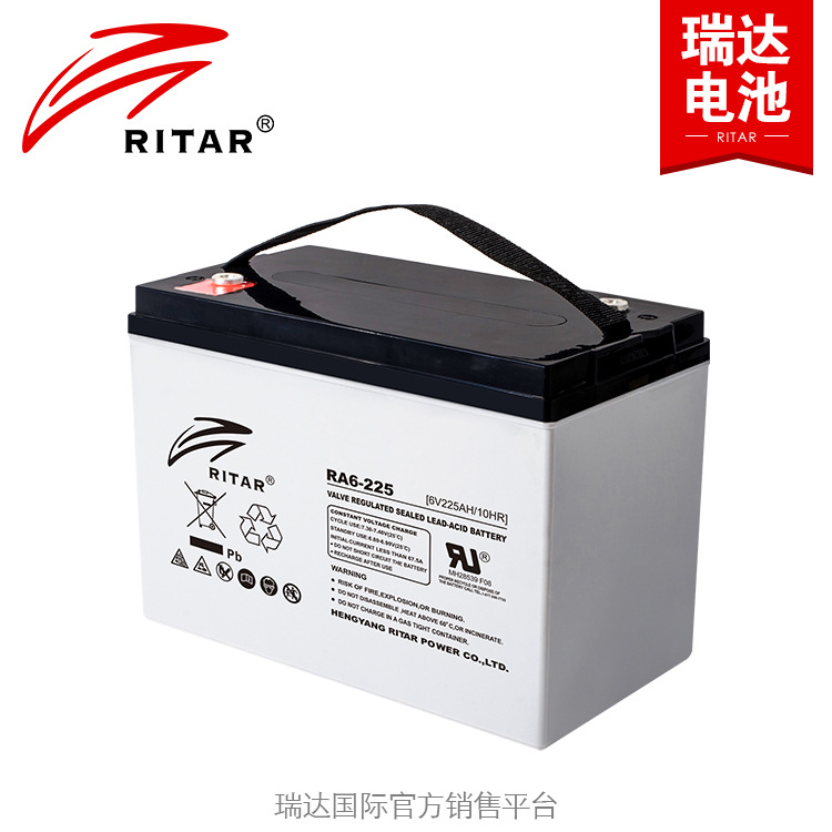 太阳能铅酸备用6V22H阀控式密封免维护铅酸蓄电池