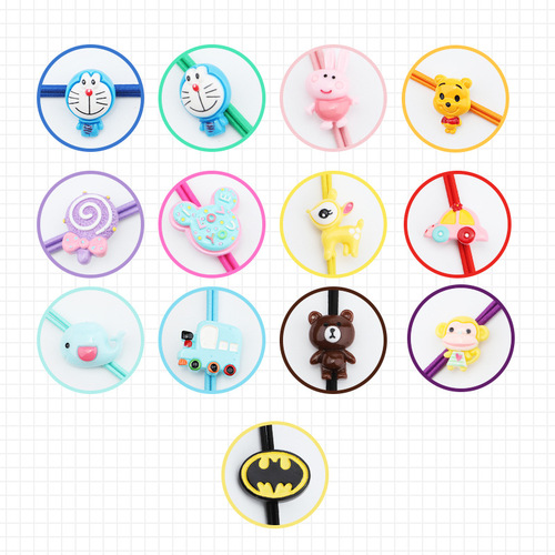 The third generation children's amblyopia myopia elastic glasses rope cartoon cute pattern glasses rope elastic glasses chain