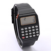 Electronic fashionable watch suitable for men and women, wholesale