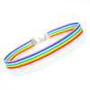 Fashionable rainbow choker, necklace, European style, Japanese and Korean