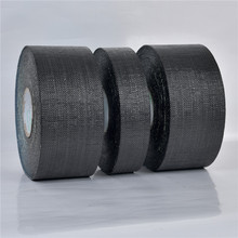 1.10mm 聚丙烯胶粘带，自粘性、黑色/网状纤维聚丙烯(PP)胶粘带价