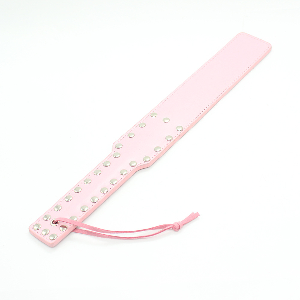 Suministro directo de fábrica sexy raqueta de mano raqueta de remache con raqueta de cuero de uñas SP juguete alternativo mujer adulta herramienta de raqueta de mano image 6