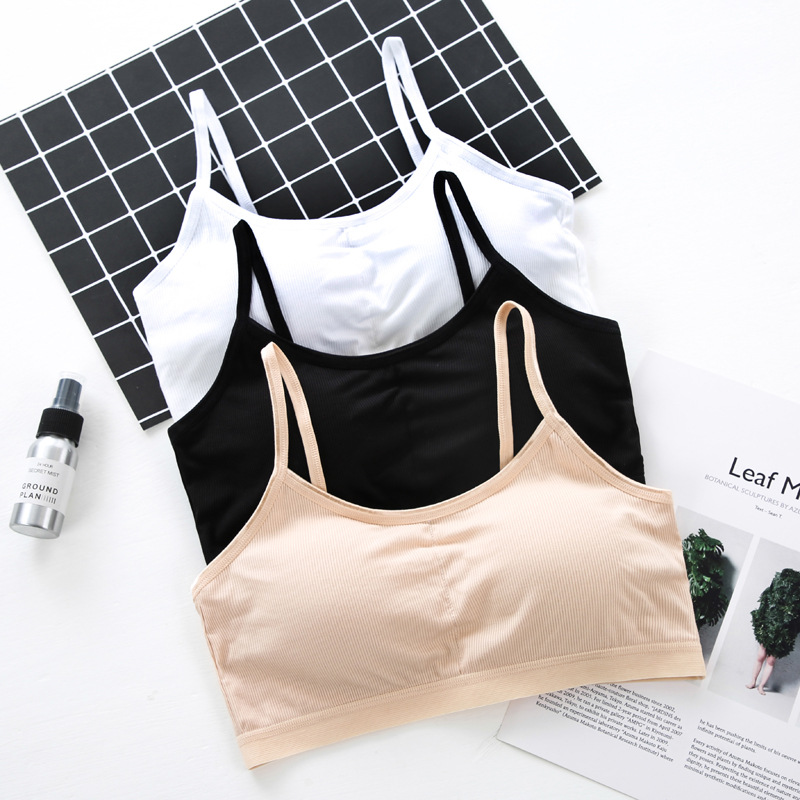 内衣女学生高中生少女18-19岁14-16-17初中生发育期小背心抹胸式|ru