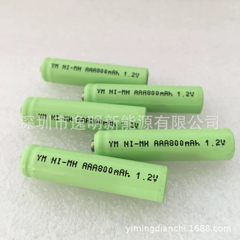 Никель-гидридная батарея можно заряжать №7 NI-MH AAA800mAh 1,2В плоская головка аккумулятор межсетевой светильник батарея