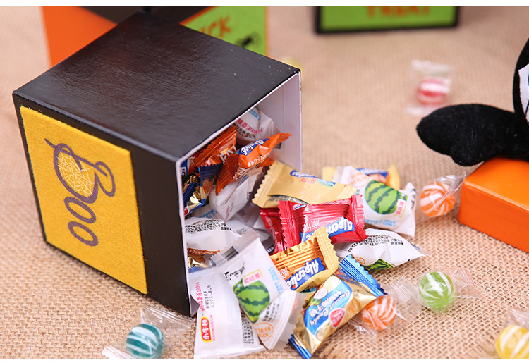 wholesale nueva caja de dulces de papel para necesidades diarias de halloween Nihaojewelrypicture9