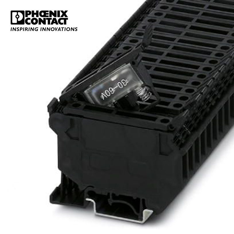 菲尼克斯接线端子螺钉连接保险丝端子带灯 UK 5-HESILED 60