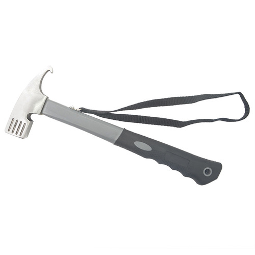 Outdoor multifunctional ground nail hammer camping tent canopy hammer high carbon steel hammer household hammer ground nail puller