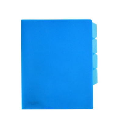 Yuansheng portfolio US-E356 folder A4 transparent three layers file smart cover data three layers folder