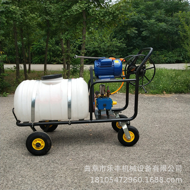 远射程打药机 园林 手推式打药机 7.5马力汽油动力喷雾机