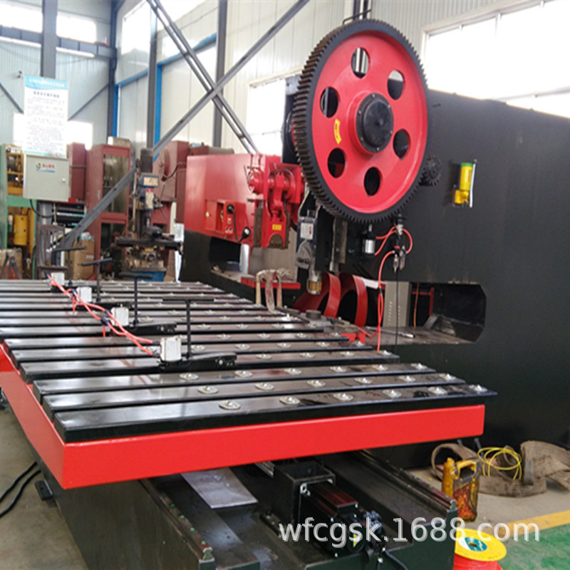 河北沧州除尘器花板冲床数控送料机 CNC平板送料机伺服送料自动化