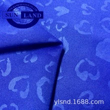 供应运动夹克外套面料 压花全涤PK 针织双面布 日本单和风压花