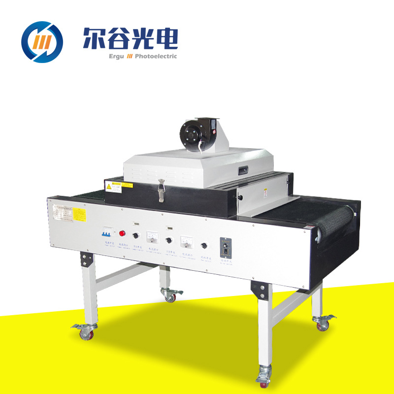 紫外线uv油墨烘干机台式uv胶水固化机6kw高压汞灯UV光固机RX500-2