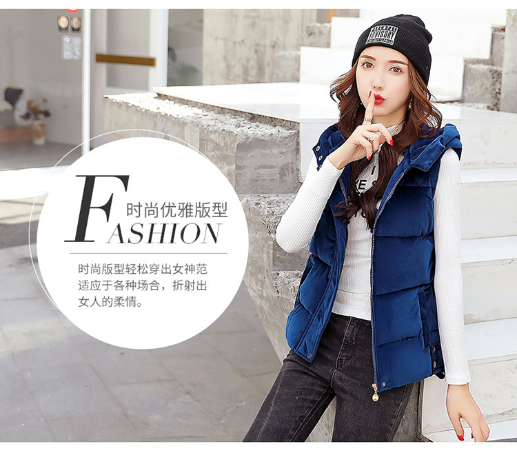 Gilet femme en Velours d or - Ref 3317509 Image 14