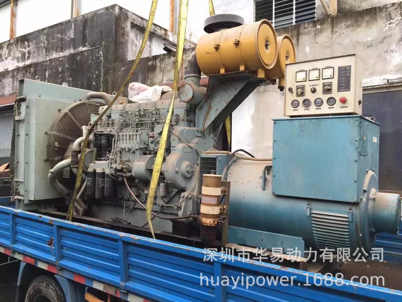 供应二手日本三菱发电机S6R-PTA柴油发电机500KW出售