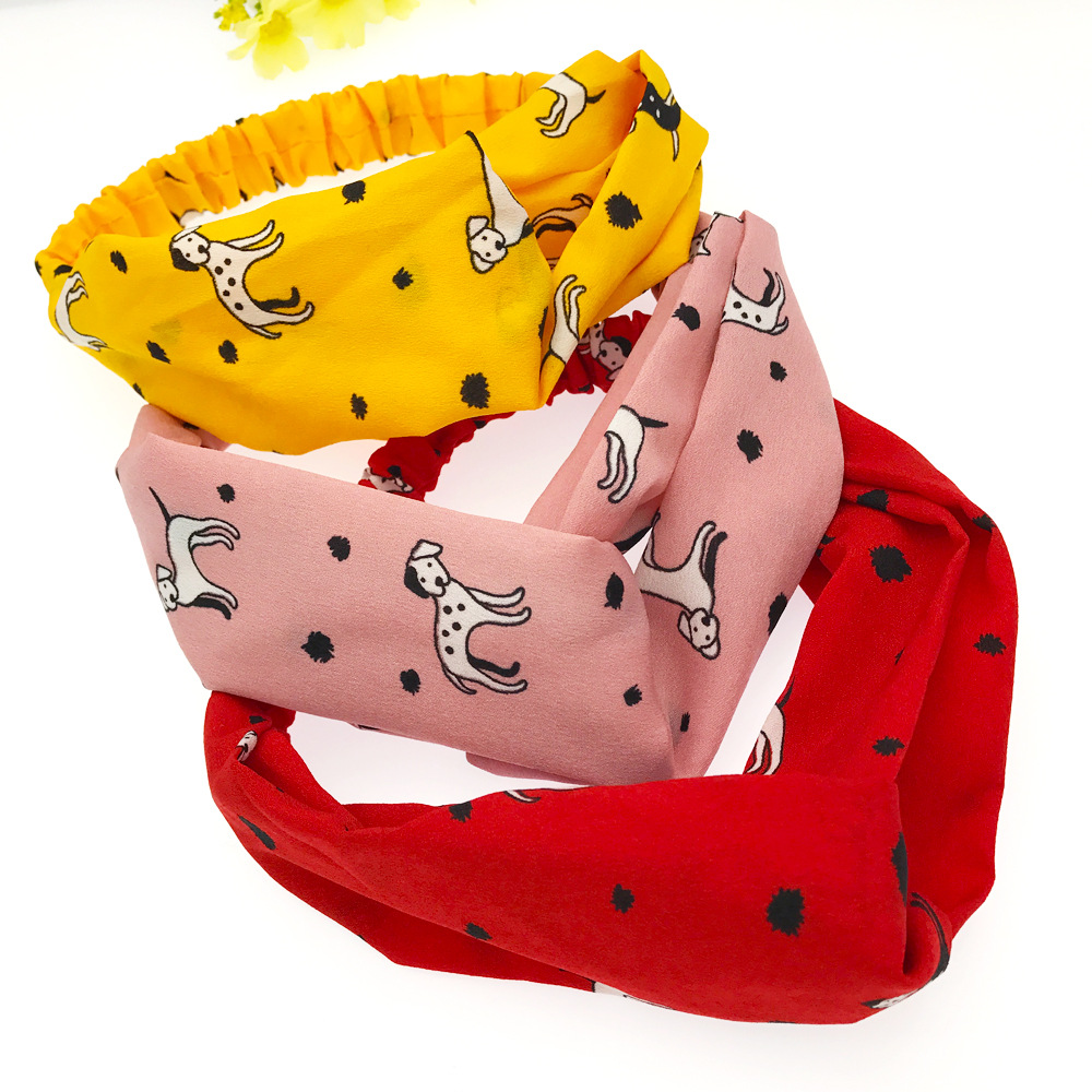 New Cute Fashion Puppy Korean Simple College Style Hair Ornament Headband display picture 5