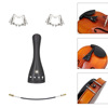 Piano with accessories, set, silver violin with cord, 3 pieces, wholesale