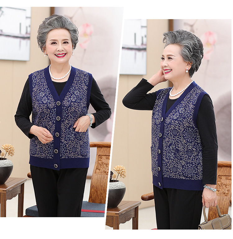 Gilet femme MOUTON ROUGE en Tricot - Ref 3317913 Image 19