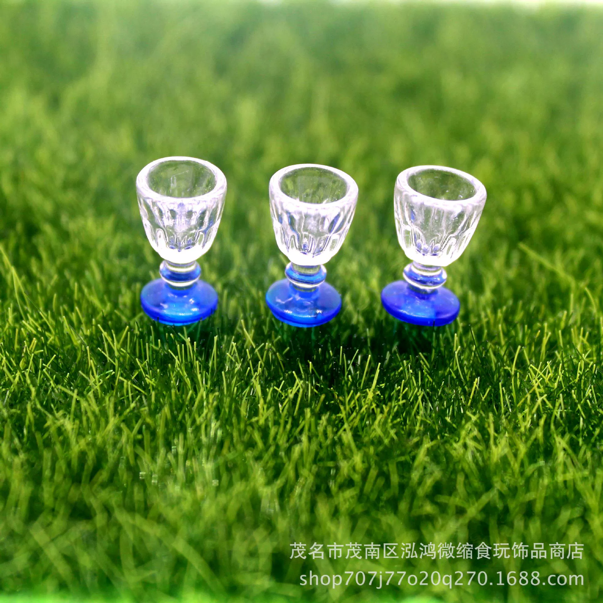 Миниатюрная еда и игровая сцена модель маленькая ткань аксессуары для кукольного домика съемка Nie реквизит мини-моделирование синее дно маленький бокал для вина