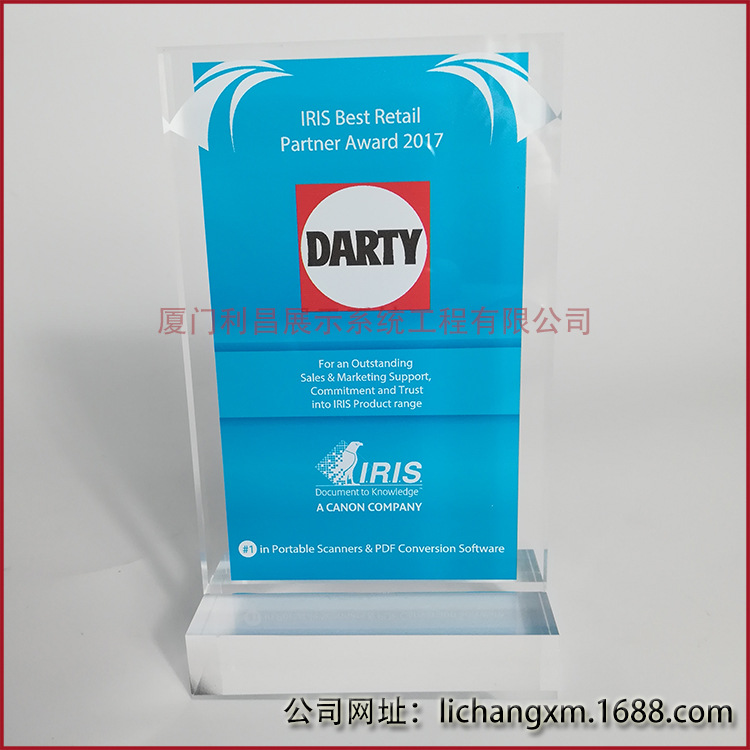 厂家供应亚克力台卡 有机玻璃桌面标牌定制