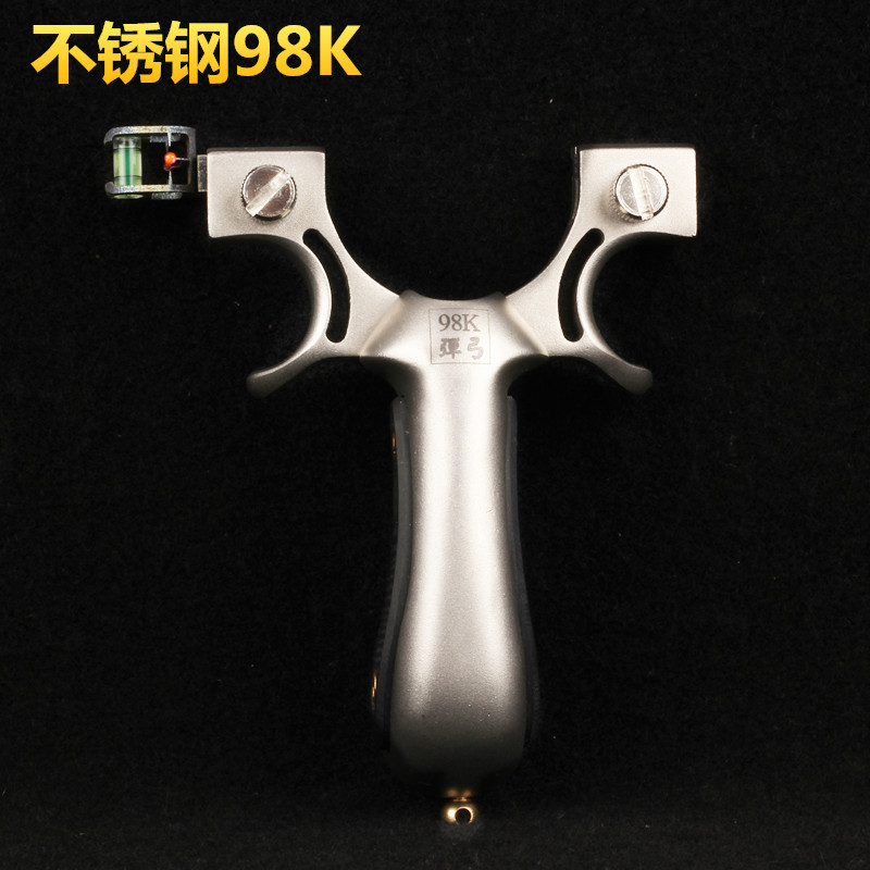 Stainless steel wire cut 98K Slingshot level Built-in Clip Intensified Steel 98K wholesale