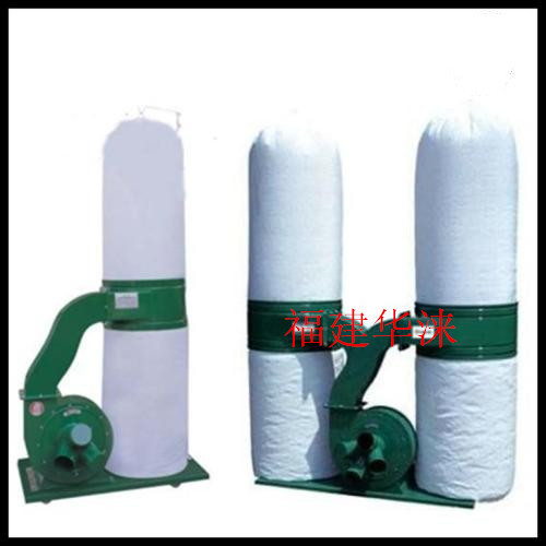 厂家供应木工机械双桶可移动式布袋吸尘器工厂设备粉尘收集吸尘机