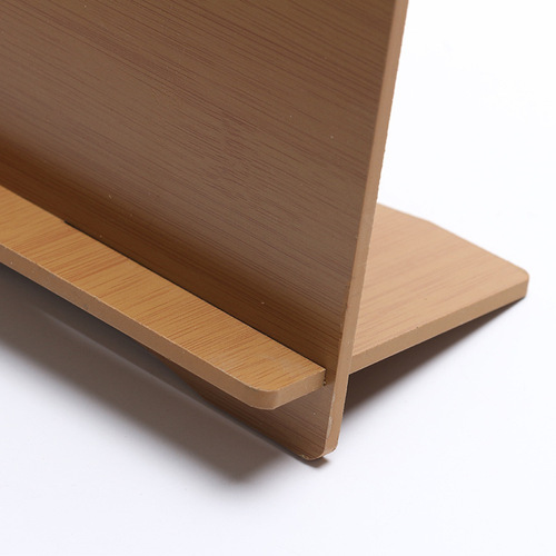  Manufacturer Wholesale Creative Simple Wooden Calendar Stand Horizontal and Vertical Ad Calendar Gold Foil Ornament Calendar Holder