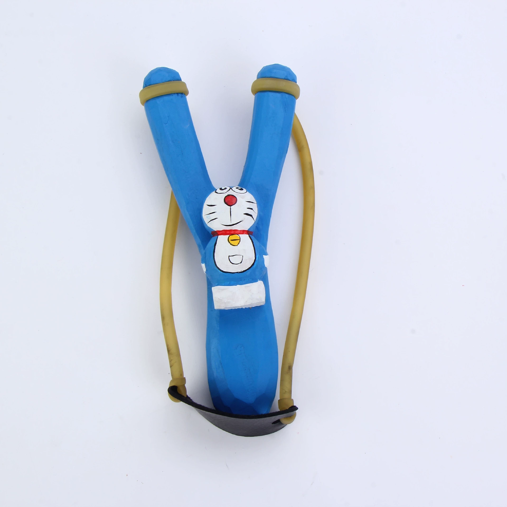 Wooden travel cartoon slingshot