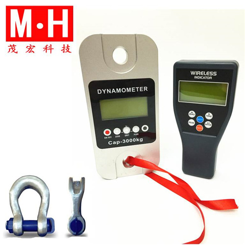 1000千克无线带打印测力计数显测力计3000kg直视测拉力计1吨2吨