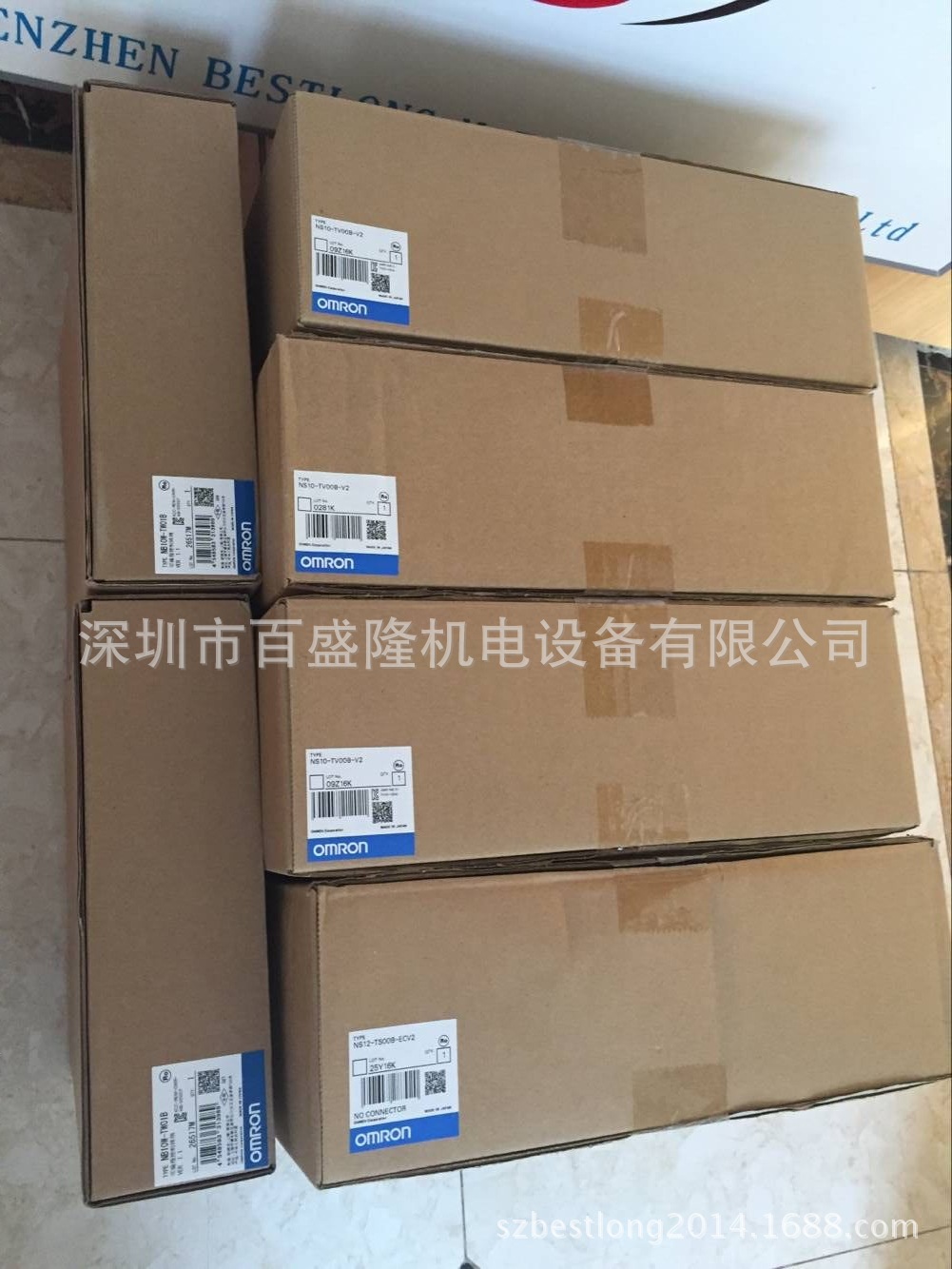 欧姆龙OMRON原装全新 触摸屏NS10-TV00B-V2假一罚十