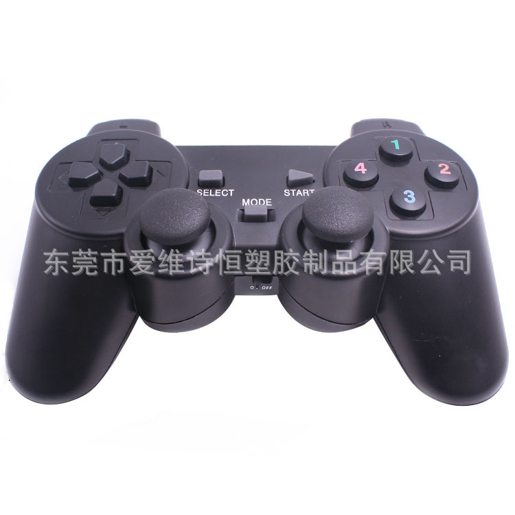 ps2游戏手柄007电脑cp游戏手柄ABS原料无线手柄塑胶手柄外壳壳料