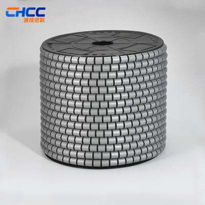 厂家批发环保束线管25MM收纳管PE塑料包线管保护套电线理线缠绕管