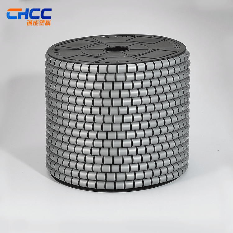 厂家批发环保束线管25MM收纳管PE塑料包线管保护套电线理线缠绕管